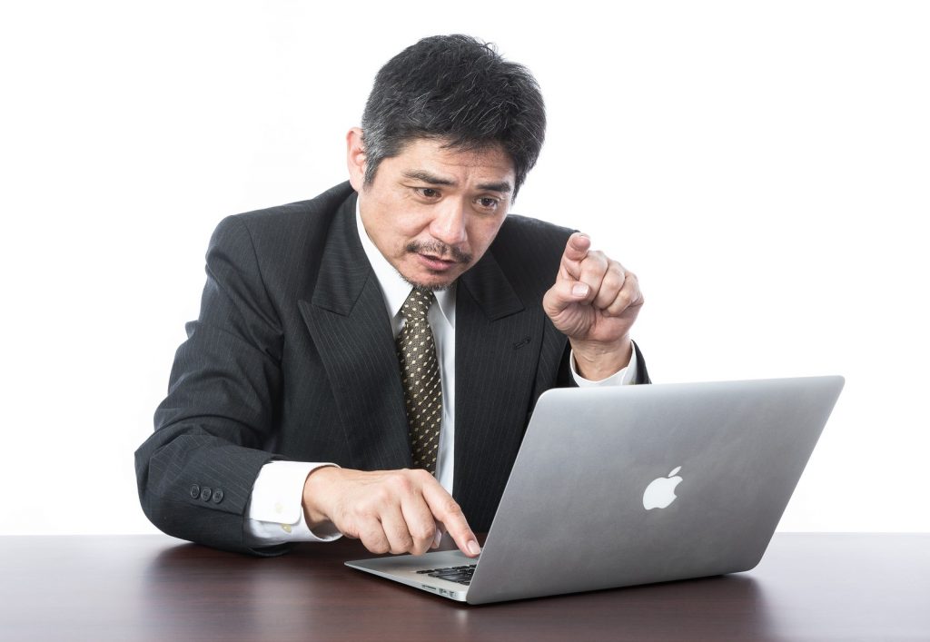 パソコンにてこずる
