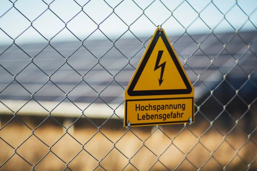 fence caution warning web